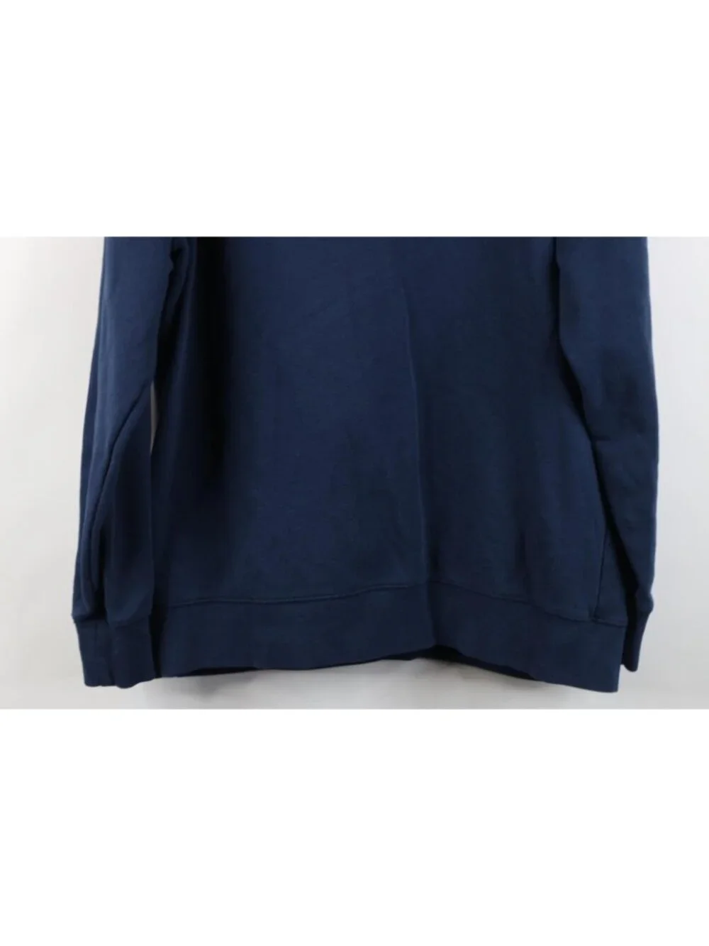 Gymshark Mens Medium Faded Spell Out Running Jogging Gym Hoodie Sweatshirt Blue